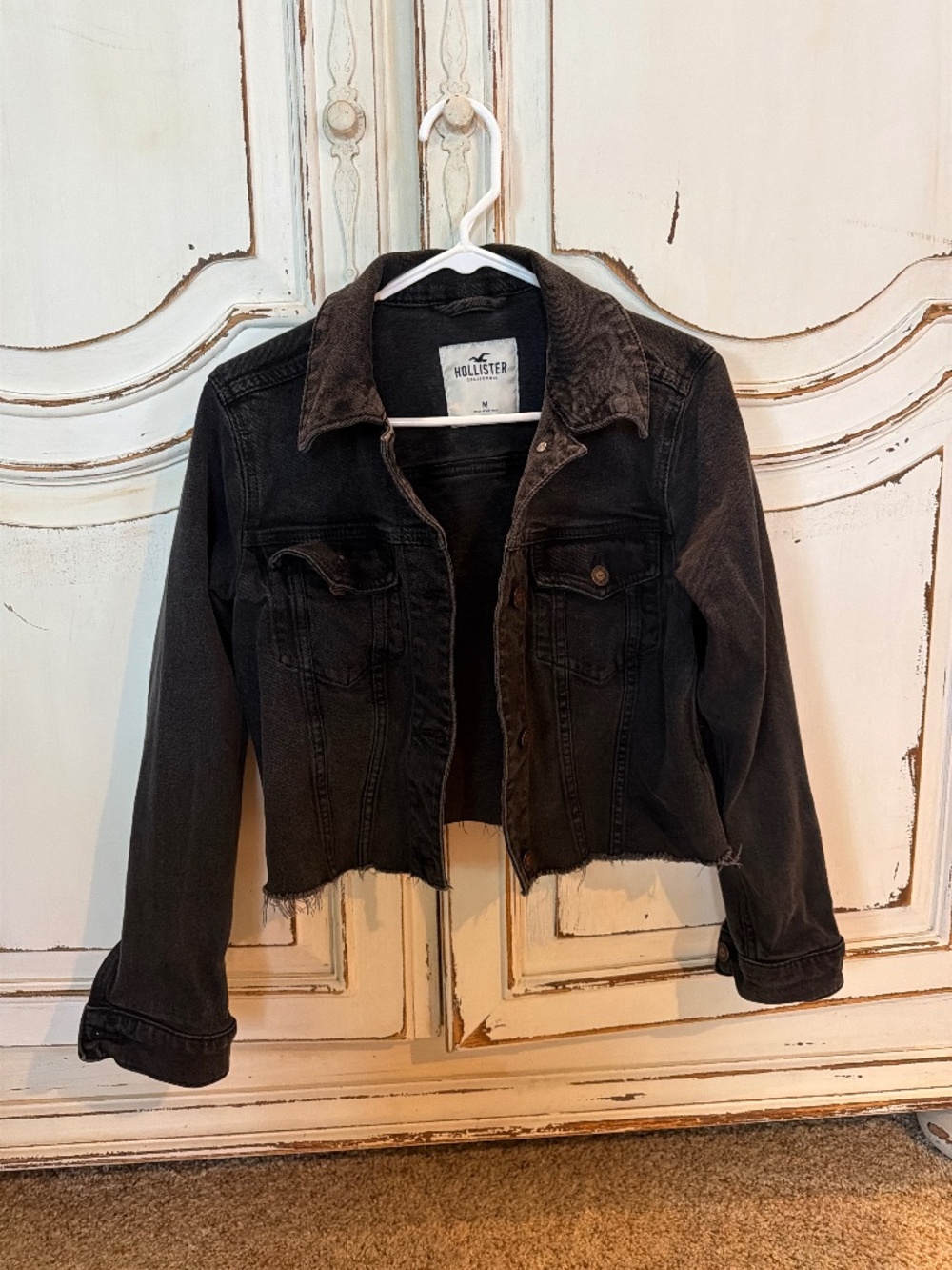Women’s Hollister Black Denim Jacket